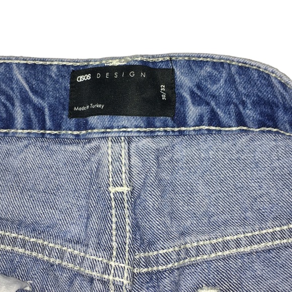 ASOS design Baggy High Waisted Rise Skater Jeans - Women’s 30/32 - Picture 11 of 14